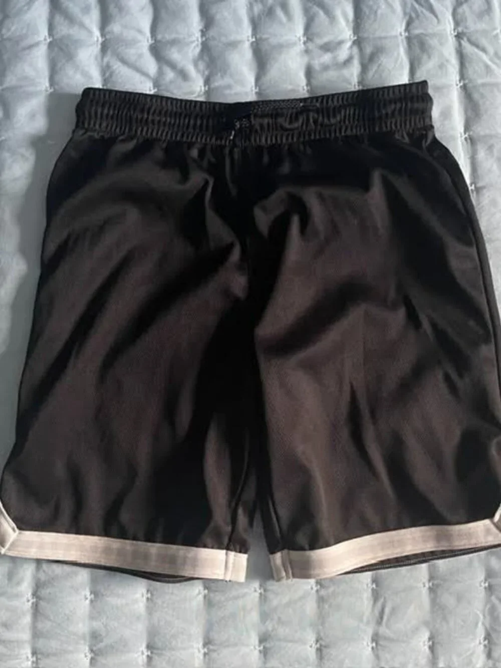 The Children's Place Boys Striped Hem Mesh Basketball Shorts 2-Pack Size 10/12